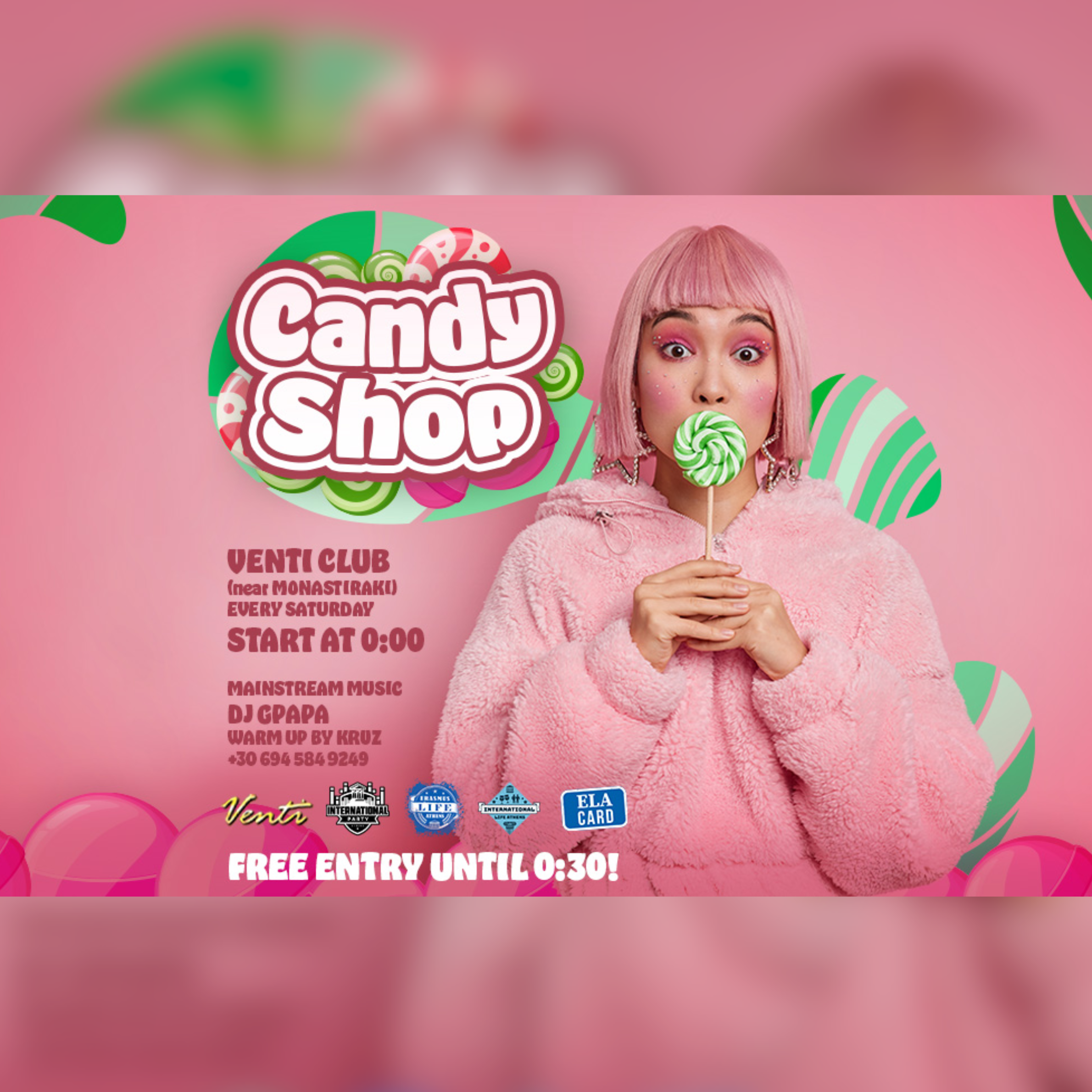 International x Candy Shop Party